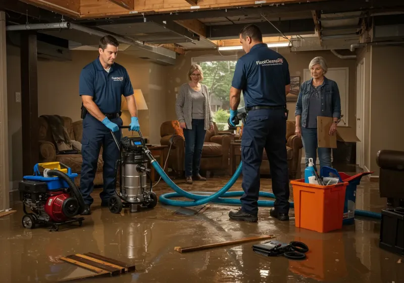 Basement Water Extraction and Removal Techniques process in Clinton, IN